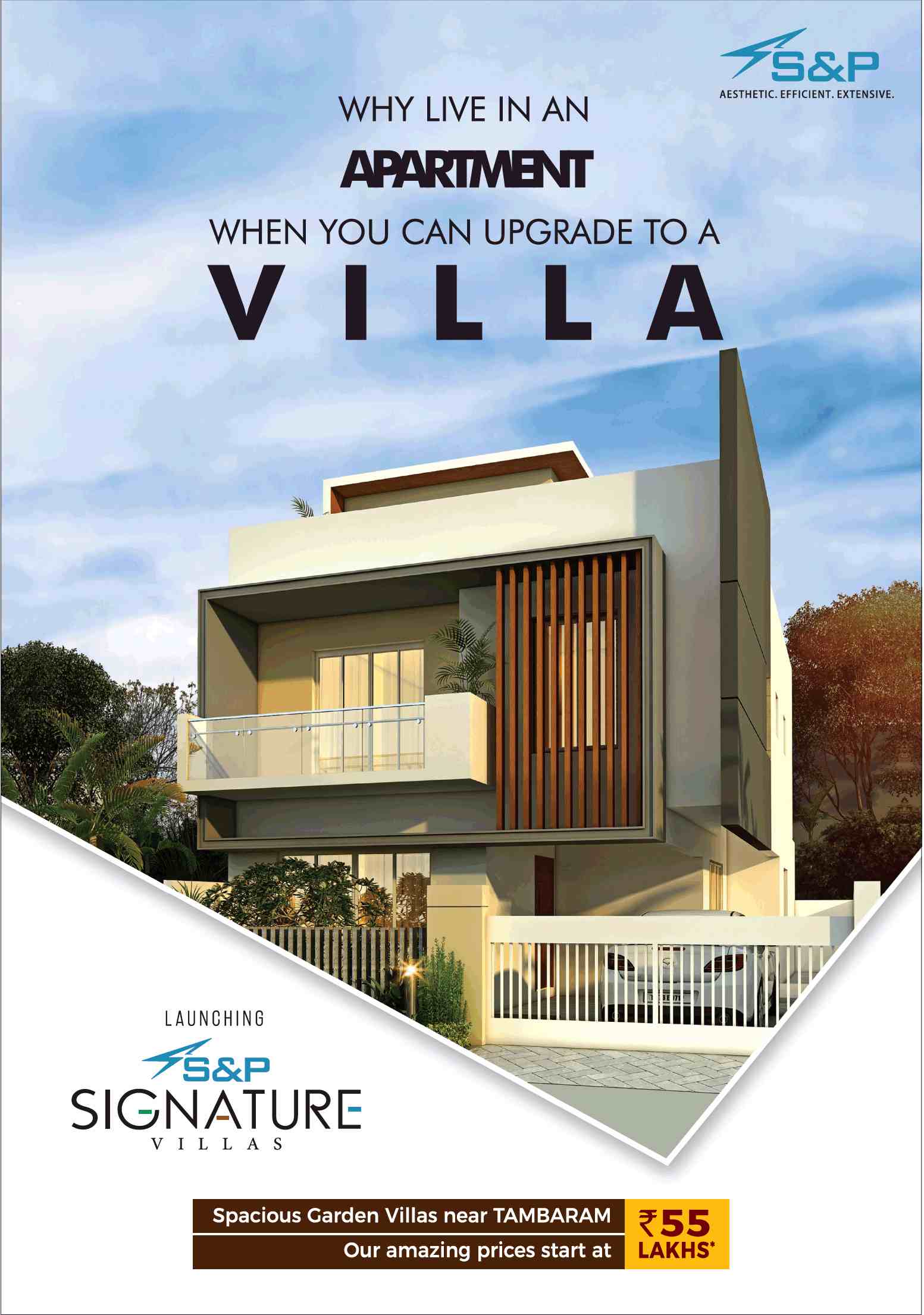 Launching S&P Signature Villas at Tambaram, Chennai